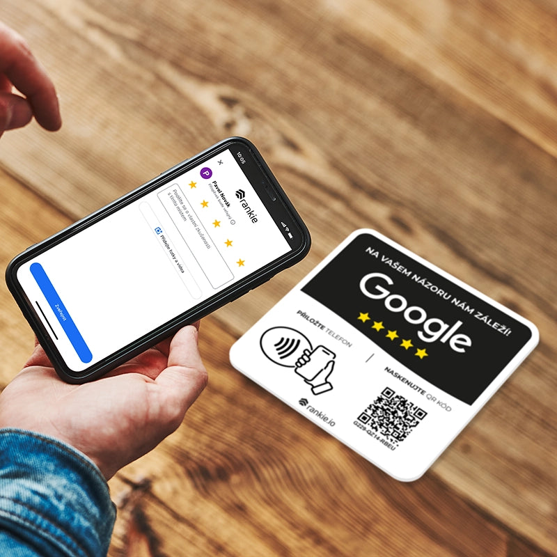 Google Review Plate