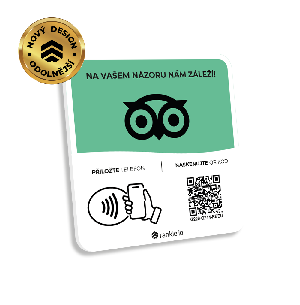 Tripadvisor destička (CZ)