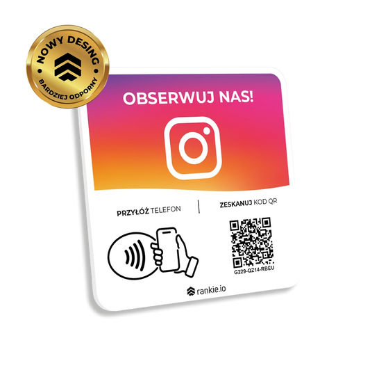 Instagram tabliczka (PL)