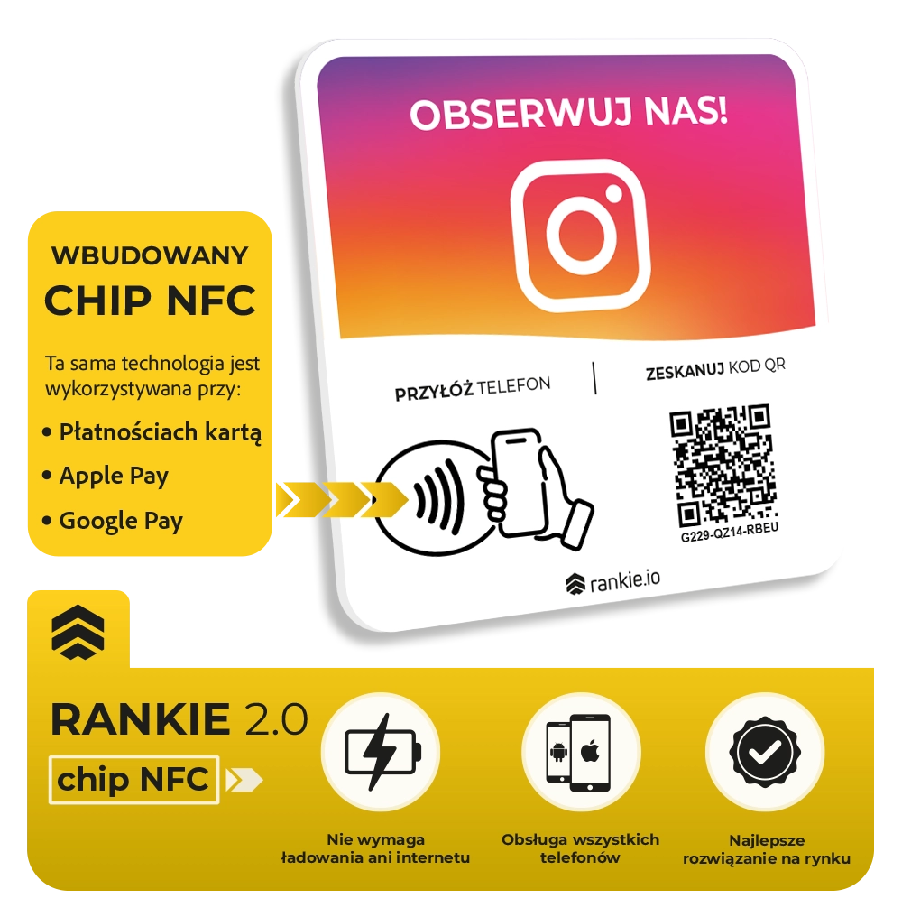Instagram tabliczka (PL)