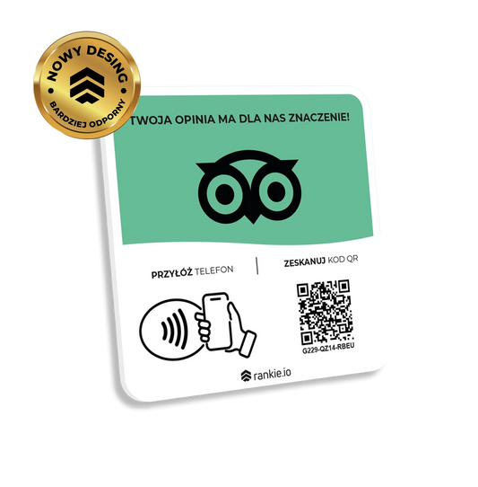 Tripadvisor tabliczka (PL)